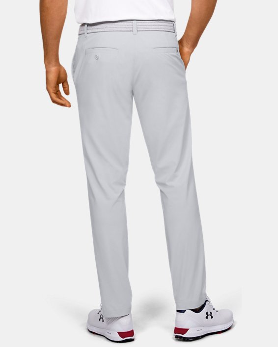 Men's UA Iso-Chill Tapered Pants, Gray, pdpMainDesktop image number 1